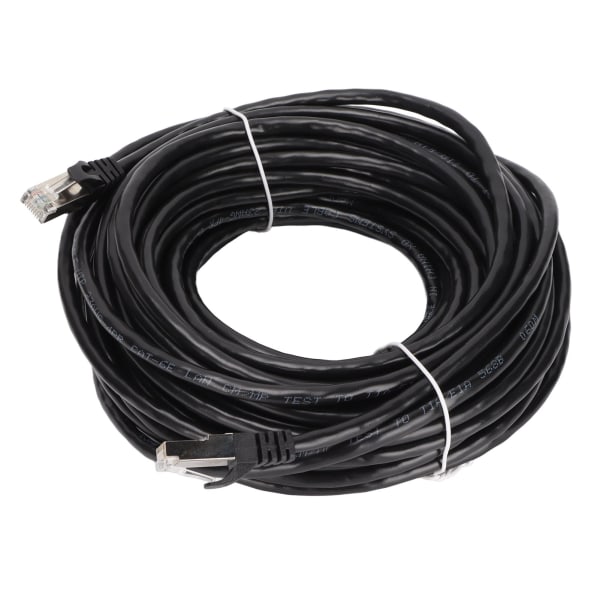 Cat 6 Ethernet-kabel EMI-skydd Låg returförlust 10 Gbps Höghastighets RJ 45-kontakt Internetsladd för PC 20 meter