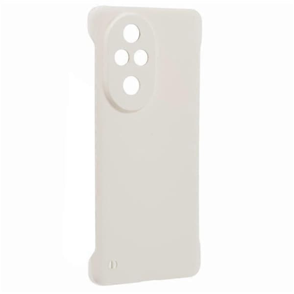Kompatibel med Honor 200 5G Etui Hård PC Bagside Rammeløst Telefoncover White
