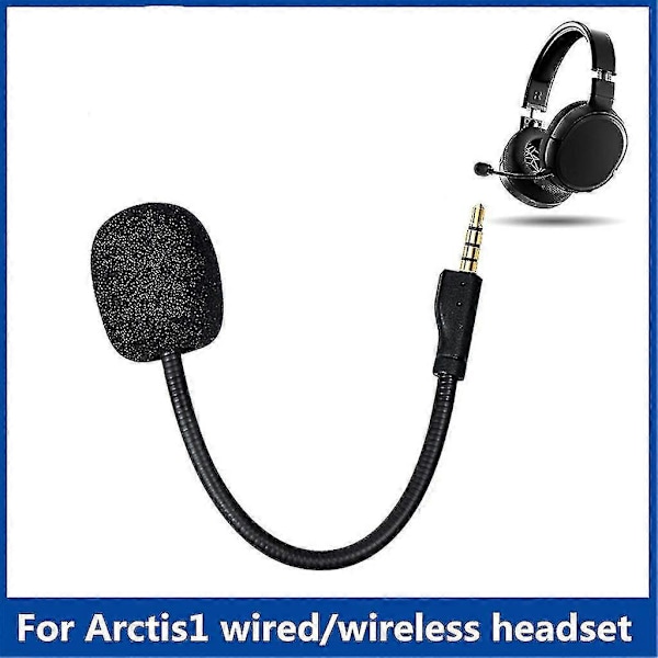 Korvaava pelimikrofoni Irrotettava mikrofonipuomi ~Steelseries Arctis 1 1.0 One langallisille ja langattomille kuulokkeille