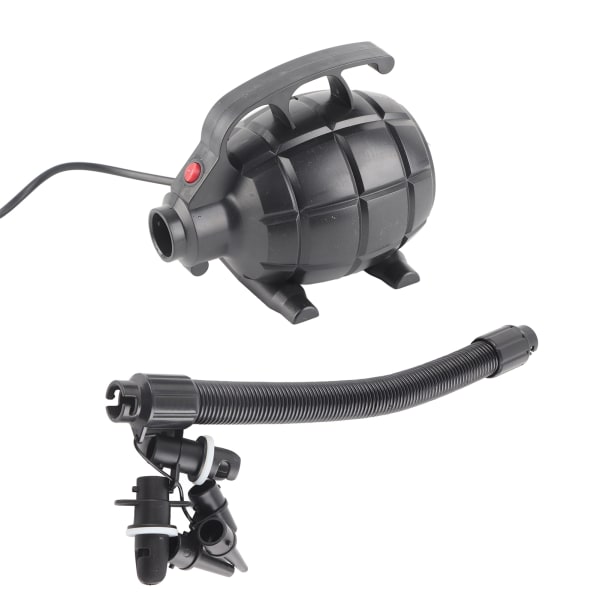 Luftpumpe 17000pa 600W høytrykk høykapasitets multifunksjons elektrisk pumpe for oppblåsbare luftmadrasser(EU-plugg（AC 220‑240V）)