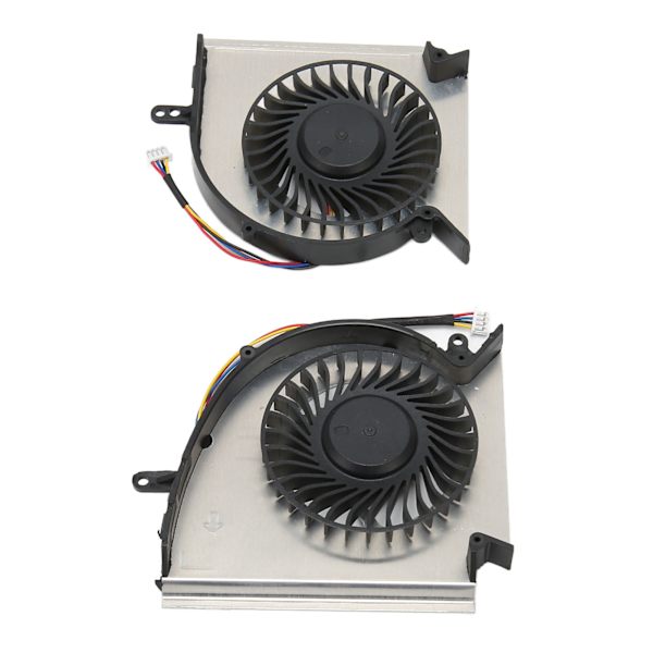 CPU GPU køleventilator til MSI GE75 GP75 GL75 Lav støj Lavt strømforbrug Effektiv varmeafledning CPU GPU ventilator