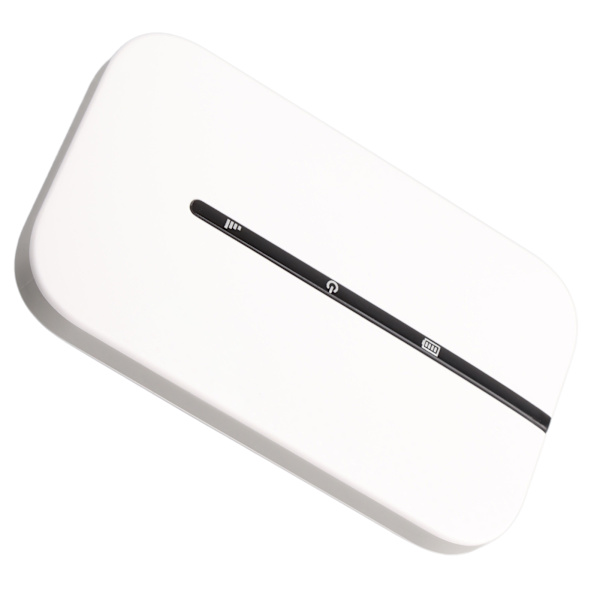 4G WiFi-router Hvid SIM-kortplads Op til 10 brugere 2,4GHz batteridrevet 4G LTE-router til telefon pc-tablet
