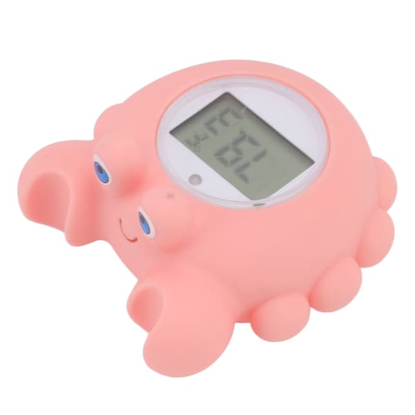 Babybadekartermometer Krabbe Badeleke Elektronisk Vanntemperaturmåler for Mamma Nyfødt Spedbarn