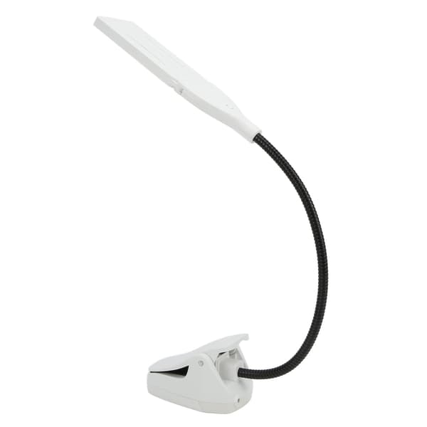 Notestativlys LED Oppladbart Bøybart Profesjonelt Design Hvit Lampe for Konserter Hjemme
