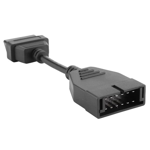 Professionel Auto Diagnostisk Konnektorkabel til GM 12Pin Han til OBD1 OBD2 16Pin Hun Adapter