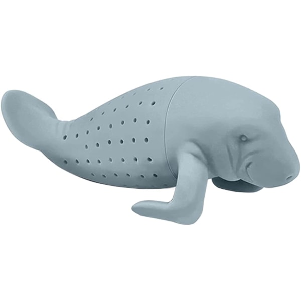 Manatee Te-infuser - Mad af fødevaregodkendt silikone, BPA-fri, vaskbar