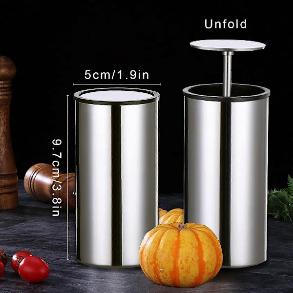 Tandstikholder i rustfrit stål, Tandstikdispenser, Automatisk tandstikholderdispenser, til brug i hjemmet, restaurant, café, bar, rengøring af tænder