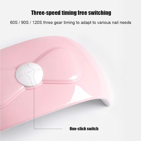 54W 18 LED Smart Infrarød Sensor UV Sollys Neglelampe Gel Polish Herding Timing Manikyr Maskin