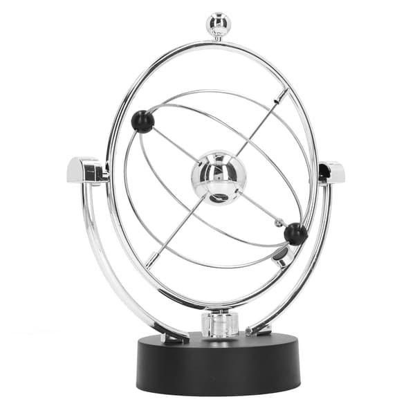 Perpetual Motion Swing Ball Elektronisk Sol System Magnetisk Swing Energi Orbit Skrivebords Ornament