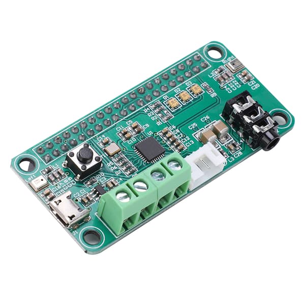 Lyddekodingsmodul Dobbel Mikrofon Talegjenkjenning WM8960 for RASPBERRY PI ZERO DC5V