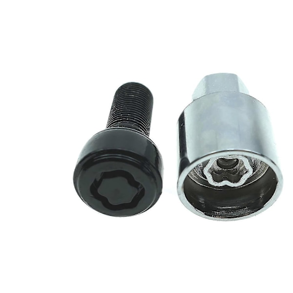 Højsikker Hjul Låsesæt - Tyverisikre Hjulbolt Låse 14x1.25mm