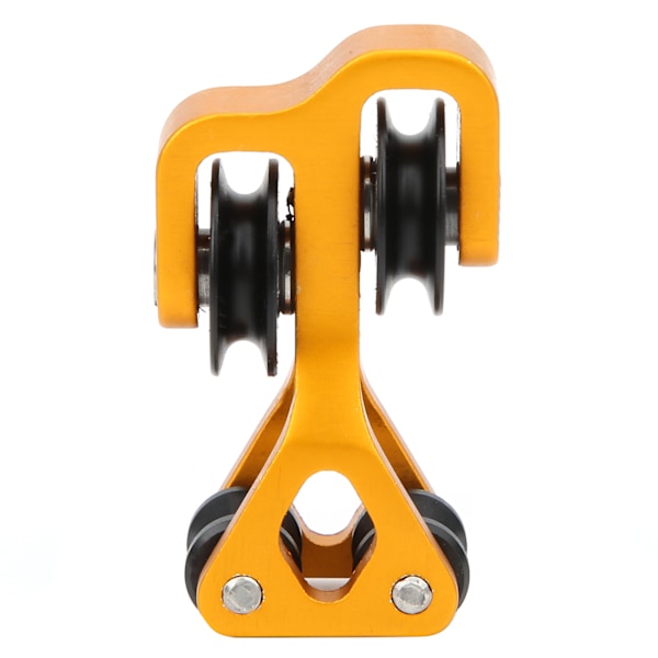 Bueskydeskinne Glide Composite Bow String Splitter Roller Glide Rustfrit Stållejegul