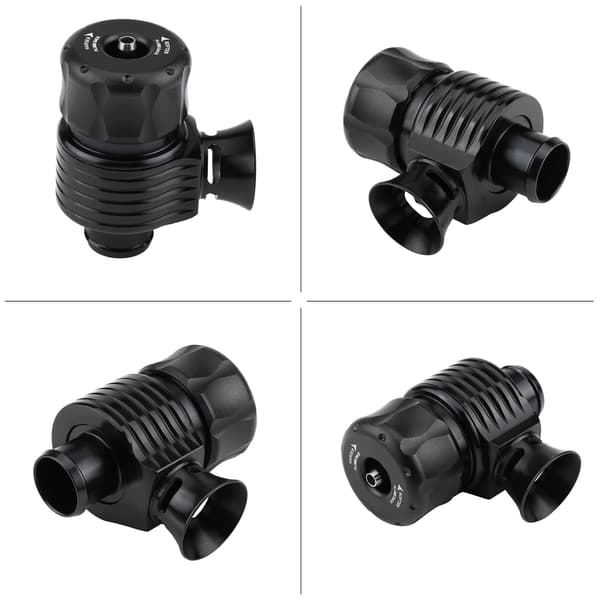 Universal 25mm/1 tomme Bil Turbo Blow Off Ventil Dump Ventil Adapter Sæt Hornform