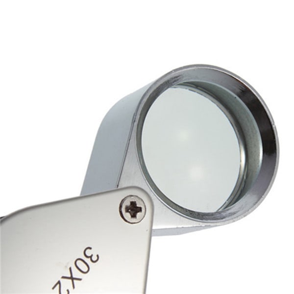 Lommel Lup 30x 21mm Juweliers Oog Vergrootglas Vergrootglas voor Sieraden Rotsen Postzegels Munten Horloges
