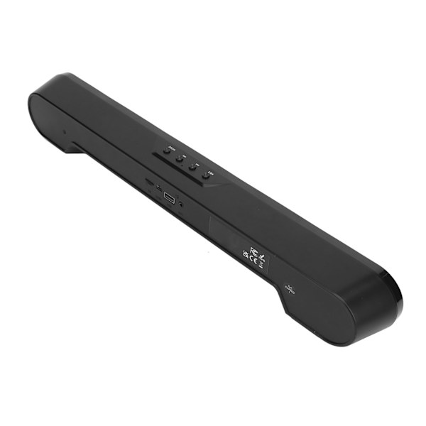 Computer Soundbar Bluetooth 5.0 Stereo Surround Super Bass PC-høyttalere for stasjonær bærbar TV