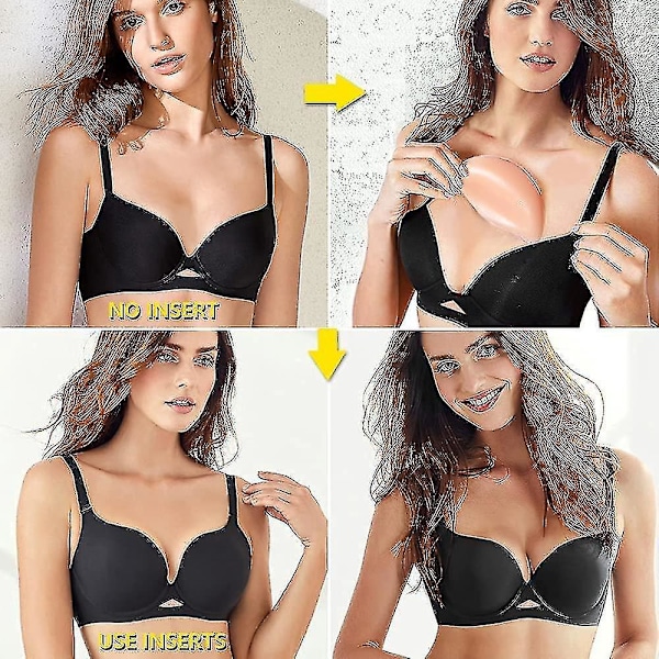 Silikonbröstförstärkare för push-up-effekt