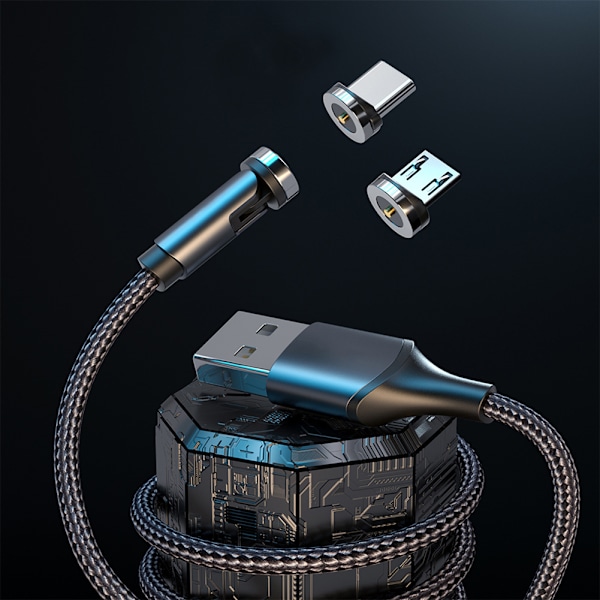 Magneettinen latauskaapeli Type C -laturikaapeli Magnet-latausjohto USB C -latauskaapeli