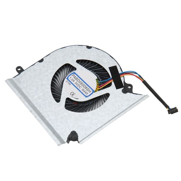 CPU-køleventilator Lille bærbar 4-bens strømstik Laptop CPU-køleventilatorudskiftning til MSI GE66 GP66 GL66 DC 5V 1A