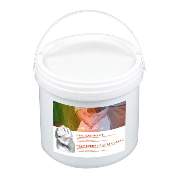 Håndstøbekit 3D DIY Fodform Kits Hånd Keepsake Memory Kit Støbepulver til voksne par baby
