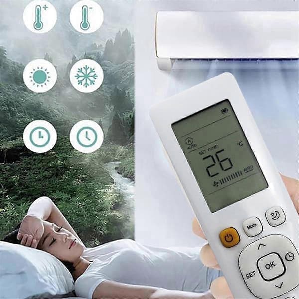 RG10B(D)/BGEF Replacement Remote Control for Air Conditioner RG10B()/BGEFU1 RG10B1(D)/BGEF RG10B2(D)/BGCEF RG10 Vit