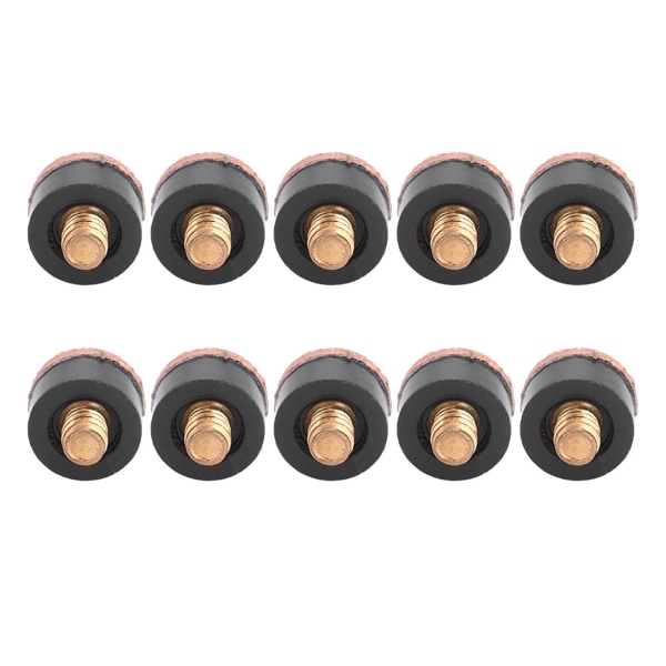 10 stk Biljard Snooker Pool Cue Pole Tip Reservedeler Utstyr Tilbehør (12mm)