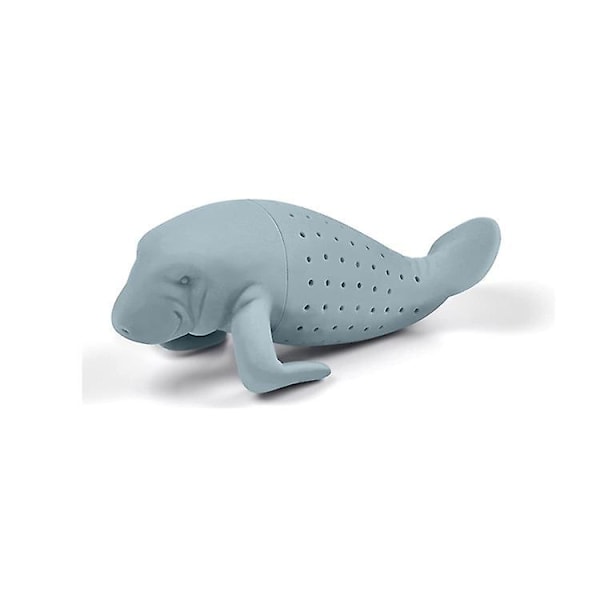 Økologiske Vaskbare Silikonfiltre Manatee Form Infuser Fødevarekvalitet