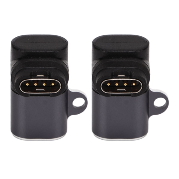 2 stk for Garmin til Type C hunnadapter Profesjonell Mini USB C-adapter for Garmin Smart Watch
