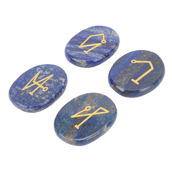 Kaiverretut palmukivet kiillotetut pyöreät kannettavat taskutasapainottavat kivet Reiki-hoitomeditaatioon Lapis Lazuli