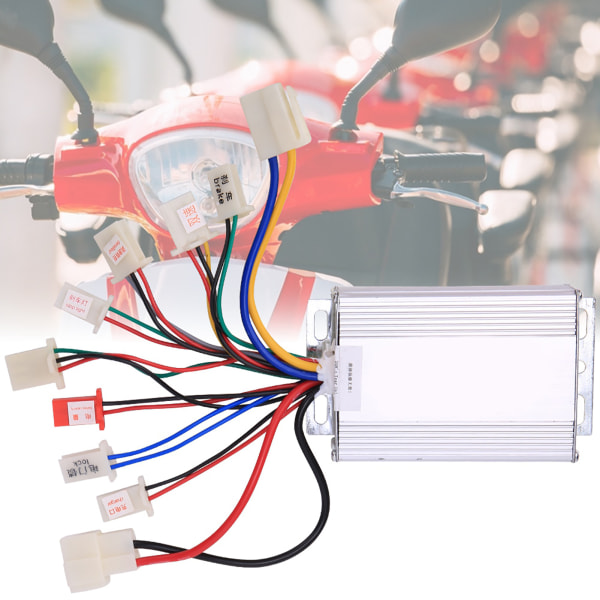 36V 500W Borstad motorstyrenhet Cykelskoter Hastighetskontroll elcykeldelar