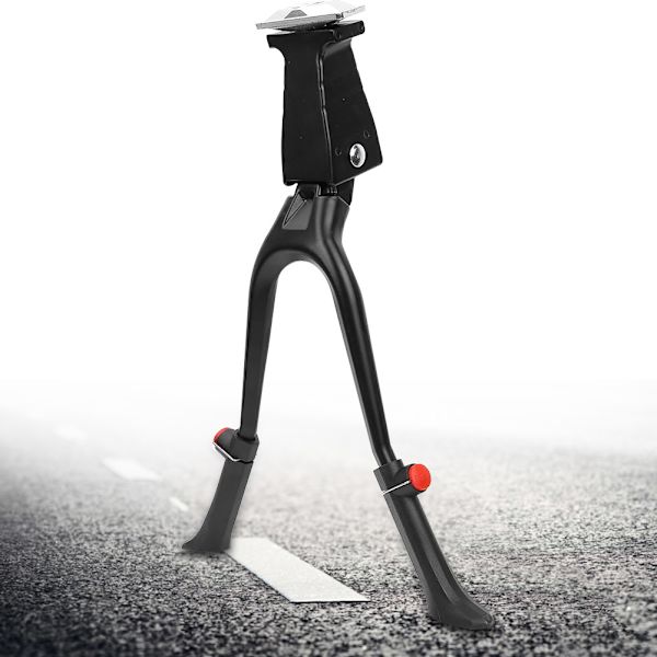 Lätt, justerbart cykelsidoställ i metall med dubbla ben, tillbehör för 26-tums cykel