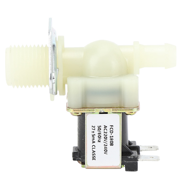 1/2in elektrisk magnetventilinntak 1-veis guide plast for hjemmebruk som bruker 220V 0,02-0,8Mpa