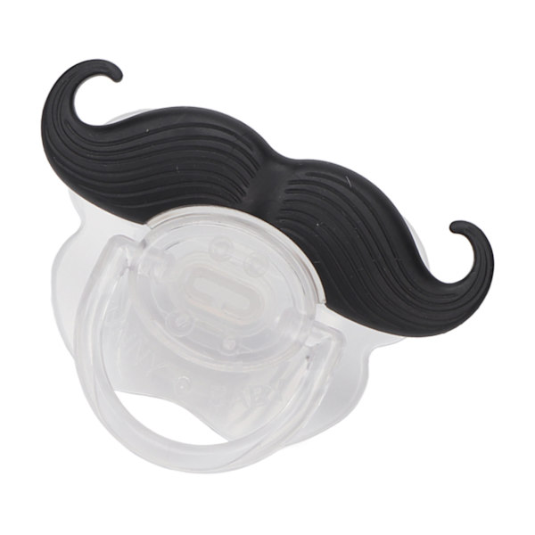 Mustaschnapp Rolig stil säker matkvalitet silikon polypropen nyfödd napp för baby