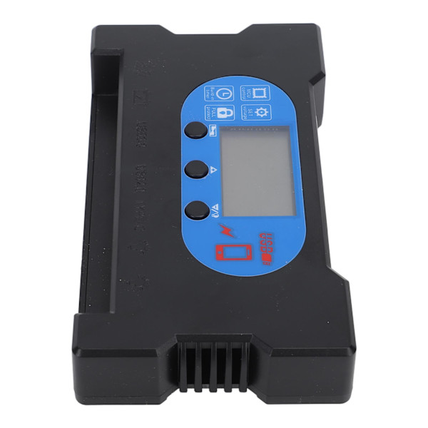 Solsystemregulator HD-skärm Dubbel USB Typ C DC Snabbladdning Multiskydd Solpanelsregulator 10A