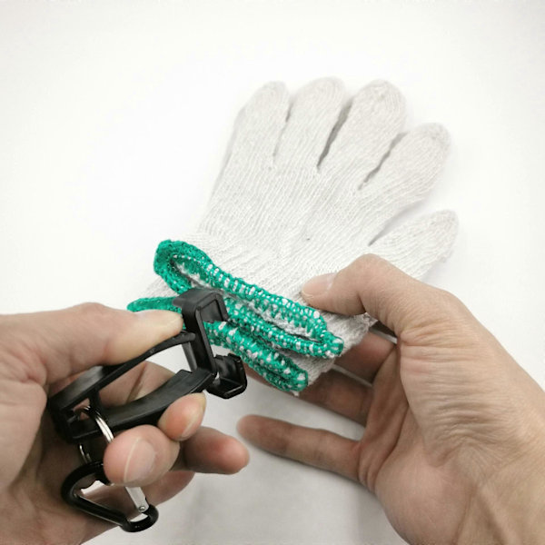 Sunny 3-pak Handskeklemmer Arbejdshandske Klemme Arbejdssikkerhedsklemme Handskholder Handskeklemme Havehandsker
