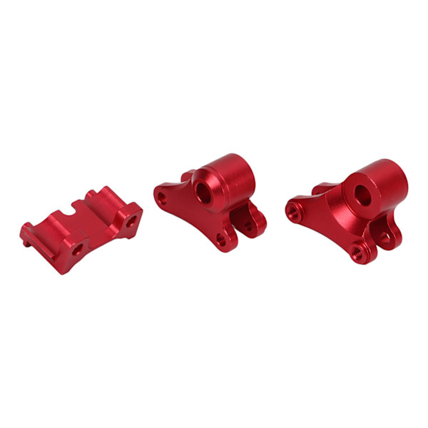 RC Bakre Gungbräda Aluminiumlegering Hög Hårdhet Hårt Slitstark Delikat 1/16 RC Bil Gungbräda Set för Traxxas E Revo VXL Röd