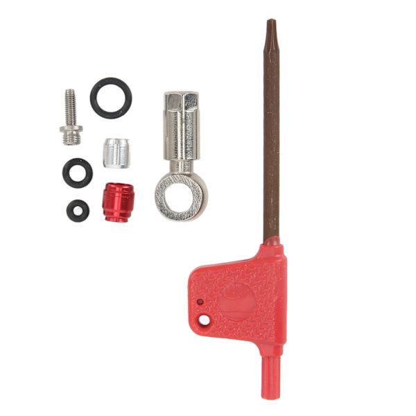 T8 Punainen lippuavain pyörän oliivin liitäntäosa-sarja Pyörä DIY-korjaussarja SRAM LEVEL RED HRD ETAP S900 ELI XIR