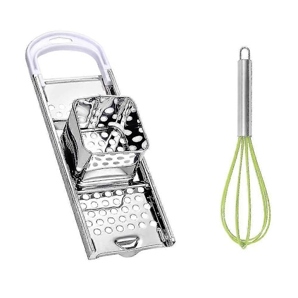 Premium Rostfritt Stål Nudel Dumpling Maker Press Med Grepp Komplett Med Ballongvisp Zekai Potatispress * Bladgrön