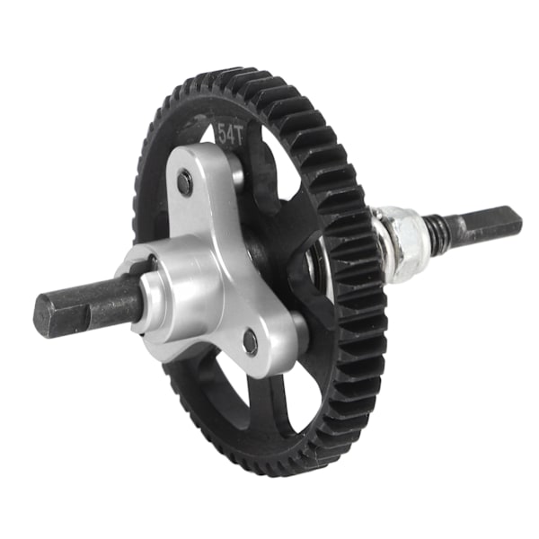 Differential Slipper Clutch 54T Aluminium Stål Differential Gear Slipper Clutch för Traxxas Slash 4x4 1/10 RC Bil Silver