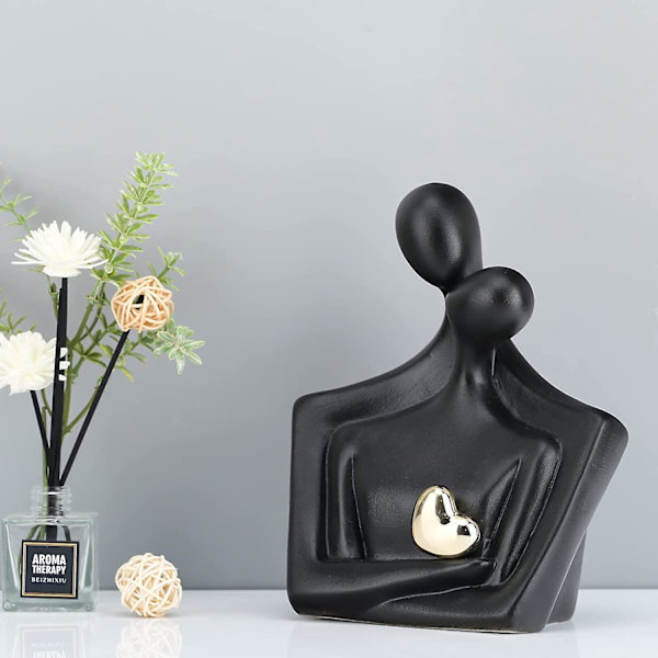 Romantiske Par Statuer til Moderne Hjemindretning