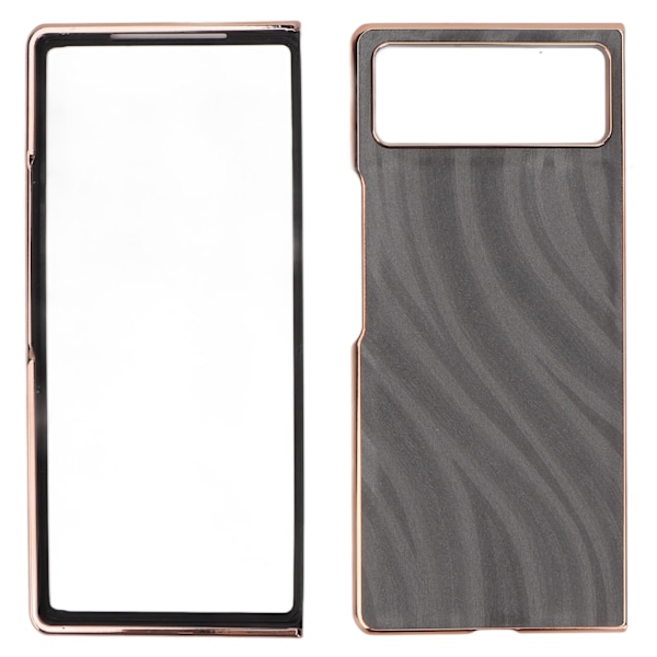 Elektroplate mobiltelefon case för Xiaomi MIX Fold 2 phone case repsäkert grå