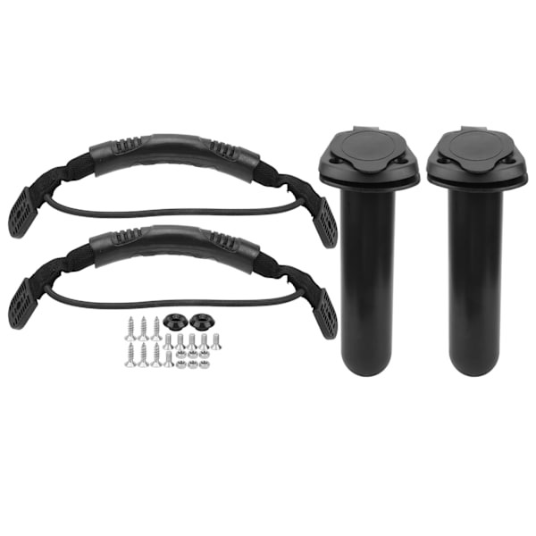 Kanot Oblique Fast Fiske Stativ Nylon Remband Handtag Fast Spänne Utrustning Set