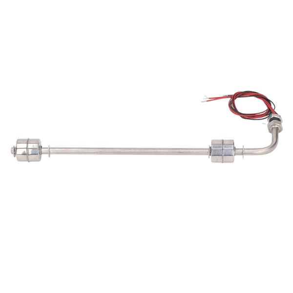 Flytende vannkontrollbryter Rustfritt stål flyter dobbeltpunkts væskenivåsensor AC DC 0-110V 300mm / 11.8in