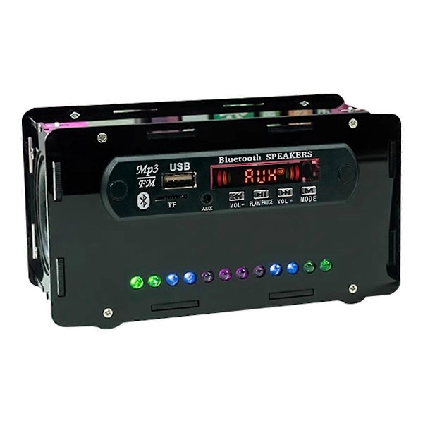 DIY Bluetooth-högtalarkit med FM-radio 2x3W Högtalare B