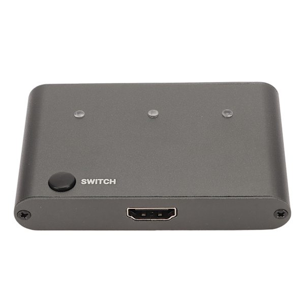 HD-multimediagrenseswitch 3-i-1-ut 3 Gbps-överföring 3-portars 4K-switcherdelare för datorer telefoner