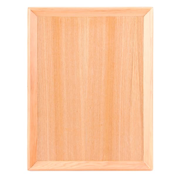 Rektangulær bakke til service, te og madservering til restaurant, hjem, hotel, tehus, mellemstørrelse 36,5x27cm