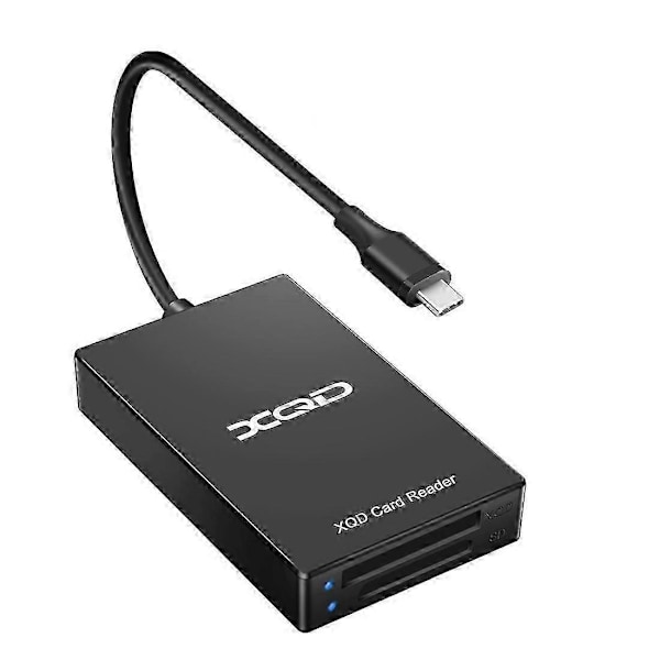 Type C USB 3.0 SD XQD Minneskortläsare Överföring kompatibel med M/G-serien kompatibel med OS Windows Dator (Type C)