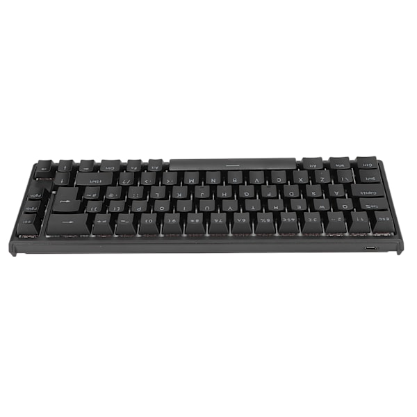 Mekanisk tangentbord 68 tangenter RGB bakgrundsbelyst typ C USB-anslutning Bred kompatibilitet Exakt stabilt spelande tangentbord
