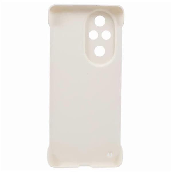 Kompatibel med Honor 200 5G Etui Hård PC Bagside Rammeløst Telefoncover White