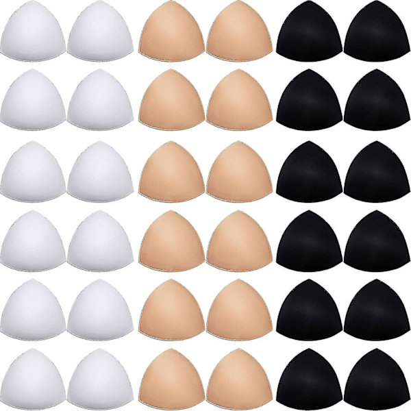 Triangle Sports BH-innlegg Pads Push Up Brystforsterkere - Sett med 18 Acup