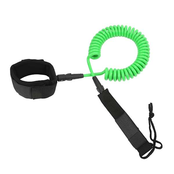 Surfboard Leash 10in Justerbar Ankelstrop Design Havvand TPU Rustfrit Stål Hardware Paddle Board LeashGrøn